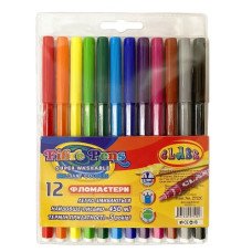 фломастери Class Premium "Легке змивання" 12кол., довж. письма 450м.  2712  (12/192)