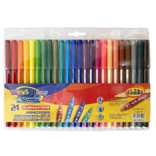 фломастери Class Premium "Легке змивання" 24кол., довж. письма 450м.  2724  (12/96)