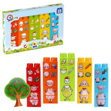 конструктор ТехноК Construction set (35 елементів в коробці)  6849 Техн. (5)