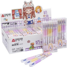 ручка GP-34252 "пиши-витирай" гелева синя 0,35мм.  (12/144/2304)