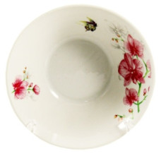 тарілка порцелянова глибока №8 d-20см. Орхідея  9901