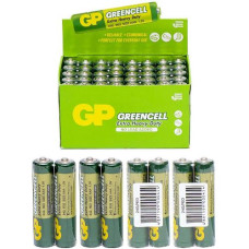 батарейка GP Greencell R 03 зелена  1x 2 в кор. (40/200/1000)