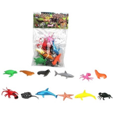 тварини морські 12шт. в кул. 12х3х18см.  830  (192/384)