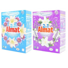 пральний порошок Almat 2в1 універсальний з пом`якшувачем 2,6кг. (40 прань) (в ас-ті)