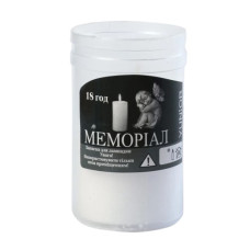 запаска парафінова для лампадки на 18 годин в пластмасовій тубі  (30)