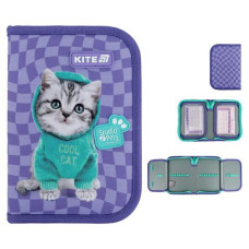 пенал Kite Studio Pets 20,5х14х4см., 1 відділення, 2 відвороти  SP25-622-2  (48)