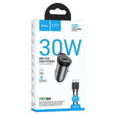 автомобільний зарядний пристрій Hoco Rigorous single port PD30W  NZ16