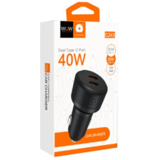 автомобільний зарядний пристрій WUW PD20W+ PD20W  WUW-C243
