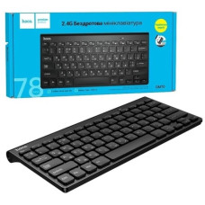 клавіатура Hoco бездротова Dragon 2.4G wireless mini keyboard (Ukrainian version)  GM70