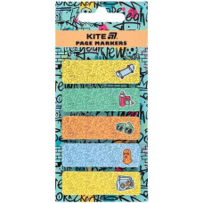 закладки Kite паперові прямокутні 5х15х50мм. 100шт. з малюнком Feel Good  К25-480-1  (40/960)