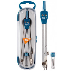 циркуль YES у футлярі із запасними грифелями  220094  (24/192)