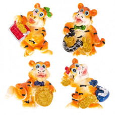 магніт "Рік Тигра 2022" керамічний 5х5см.  6680/110918  (24)