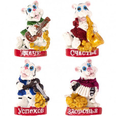 магніт "Рік Тигра 2022" керамічний 5,5х4,5см.  YE66704/110974  (24)