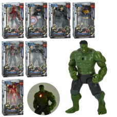 фігурка для гри AV 17см, світло, рухливі руки та ноги, на батар. в кор. 13х23,5х5см.  6202030  (96)