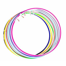 обруч Веселка 2 середній (75см.)  0170  (10)