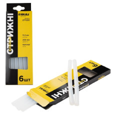 клей силіконовий Сигма d-11,2мм., довж. 200мм., набір 6шт.  2711251  (20/160)