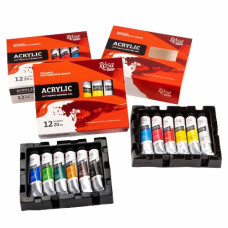фарби акрилові ROSA Studio 12кол.х20мл. блістер  9074769
