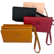 гаманець жіночий PVC 14,5х8,5см. з ручкою  YJ016  (240)