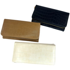 гаманець жіночий PVC 19,5х10,5см. з кнопкою  YJ001  (120)