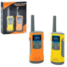 рація 2шт. 18см., ліхтарик, на бат. в кор. 18х4х23см.  JY221-3  (24)