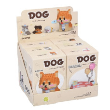 конструктор собака від 148 дет. в кор., 6шт. в диспл. 16,5х11,5х13см.  W1527  (288)
