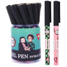 ручка YES "Demon Slayer.Kamado" гелева синя 0,5мм.  412269  (24/144)