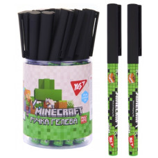 ручка YES "Minecraft.Boom" гелева синя 0,5мм.  420464  (24/144)