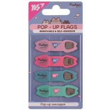 закладки Yes Pusheen пластикові 80шт.  170443  (24/288)