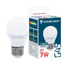 лампочка світлодіодна (LED-лампа) Enerlight G45  7W E27 4000K