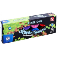 гуаш Школярик Pixel One 12кол./20мл.  301221006  (10)