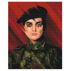 картина за номер. Brushme 53068BS 40х50см. "Сила України"