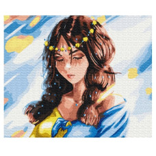 картина за номер. Brushme 53070BS 40х50см. "Бажання миру"