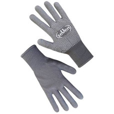 рукавиці Seven синтетичні сірі з ПВХ крапкою  69054  (12/480/1200)