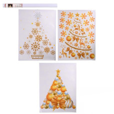 наліпки для вікон "New Year" 60х45см.  R33941  (240)