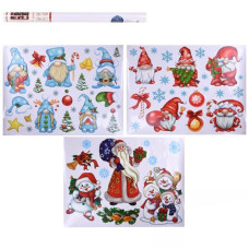 наліпки для вікон "Santa" 60х45см.  R33944  (240)