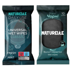 серветки вологі Naturelle Classic універсальні  10шт.  (22)