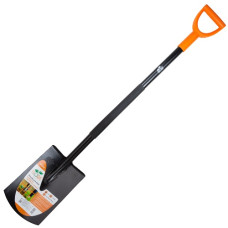 лопата штикова прямокутна Сигма з мет. ручкою 290х195х1170мм., 2,0кг. Flora  5045404