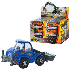 машинка мет. будтехніка 8,5см. в кор. 12х5,5х4,5см., 24шт. в дисп. 25х17,5х19,5см.  РТ 603  (288)