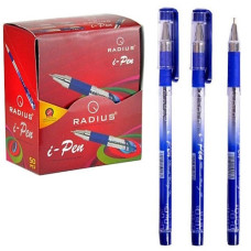 ручка Radius I-Pen кульк. масл. синя 50шт. в карт. дисплеї  (50/1200)