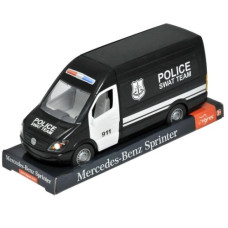 автомобіль "Mercedes-Bens Sprinter" вантажний на планш. (чорний)  39721