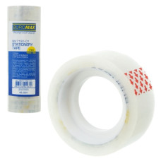 стрічка клейка Buromax канцел.  18мм./20м.  ВМ.7150-01  (8/480)