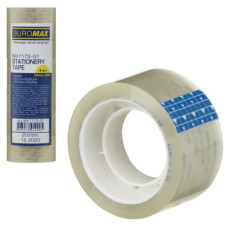 стрічка клейка Buromax канцел.  24мм./20м.  ВМ.7173-01  (6/360)