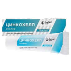 крем Цинкохелп 25мл.