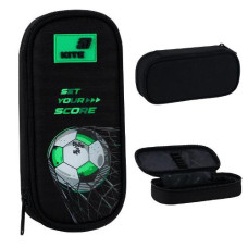 пенал Kite 21х8,5х4,5см., 1 відділення, Football  K26-662-3  (1/48)