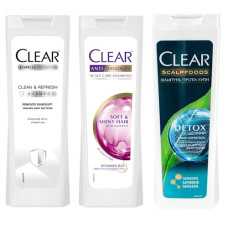 шампунь Clear 400мл. для жінок (в ас-ті)