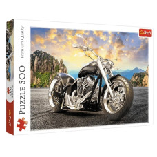 пазли Trefl  500 елем. Чорний мотоцикл  37384