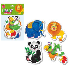 бебі-пазли "Зоопарк" Vladi Toys  VT1106-85