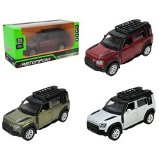 машинка мет. Автопром 5" 2020 Land Rover Defender 110, відч. дв., в кор. 16,5х7х8см.  10010  (24/48)