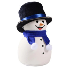 нічник Сніговик, акум., USB, мульти RGB  1863-52