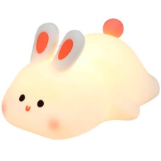 нічник Зайченя силіконовий, акум., USB  1863-61